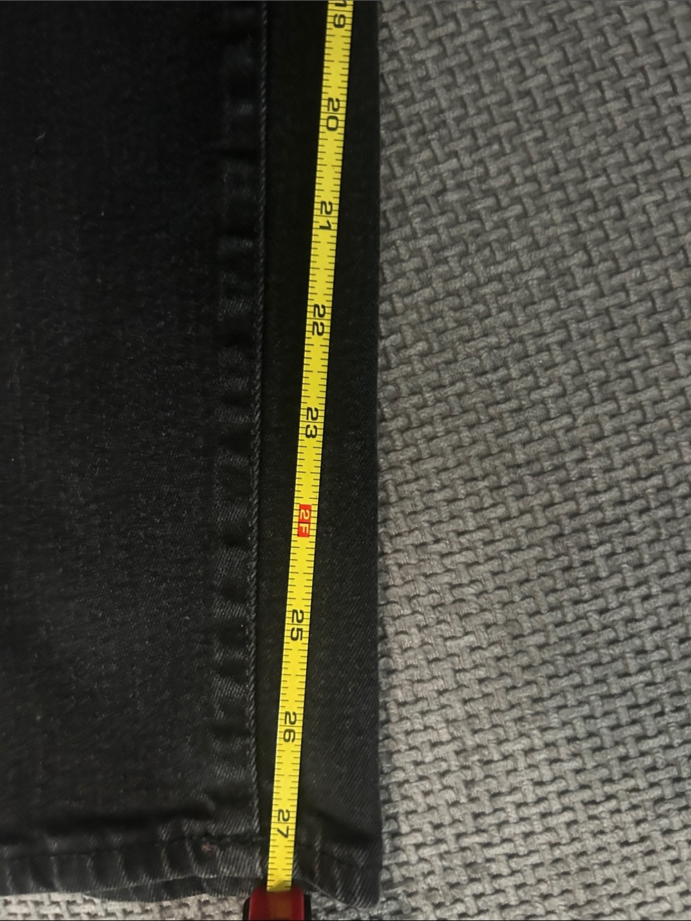 a.n.a A New Approach Women’s Size 14 Mid Rise Skinny Black Stretch Jeans - Picture 7 of 12